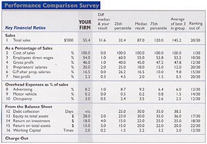 Business Performance Comparison